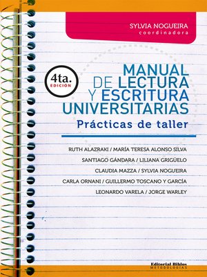 cover image of Manual de lectura y escritura universitarias